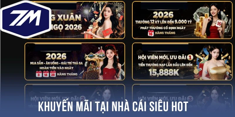 Khuyến mãi tại nhà cái siêu hot