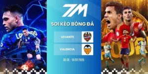 Kèo bóng đá Levante vs Valencia hôm nay ngày 16/02/2026 - La Liga