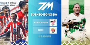 Kèo bóng đá Athletic Club vs Elche hôm nay ngày 21/02/2026 - La Liga